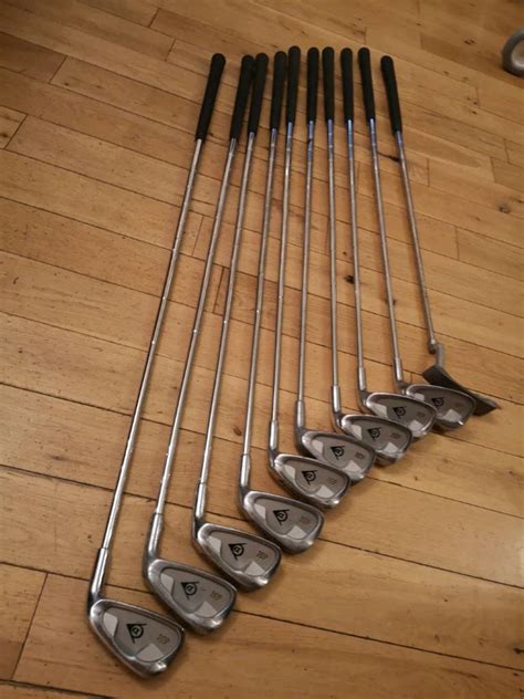 Dunlop 65i iron set 3-sw including putter and driver and mizuno bag ...