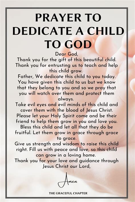 28 Bible Verses About Child Dedication - The Graceful Chapter