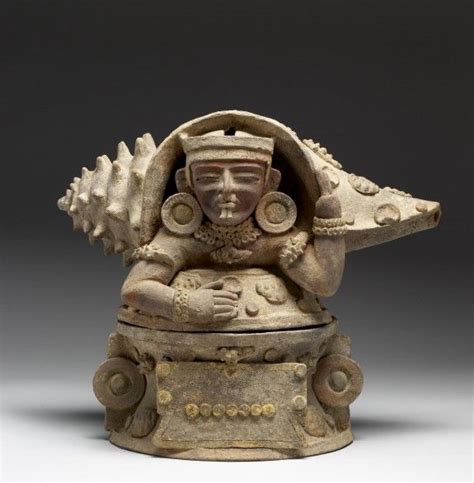 Incensario en terracota,cultura Maya,350-500 DC | Mayan art, Ancient ...