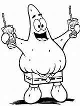 Spongebob And Patrick Color Page Colouring Pages Colo  Vrogueco sketch template