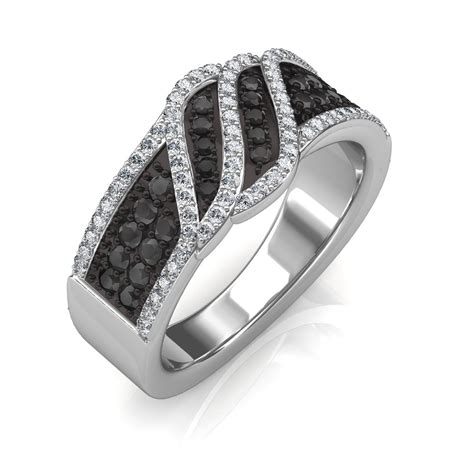 The Imperia Black Diamond Ring - Diamond Jewellery at Best Prices in ...