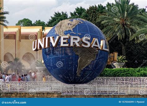 Universal Studios Globe Orlando in August 2019 Editorial Stock Image ...