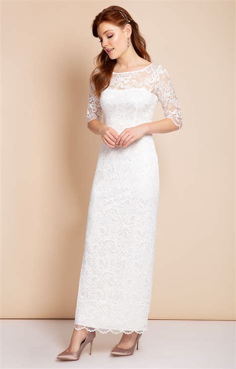 Lila Wedding Gown Long Ivory - Wedding Dresses, Evening Wear and Party ...