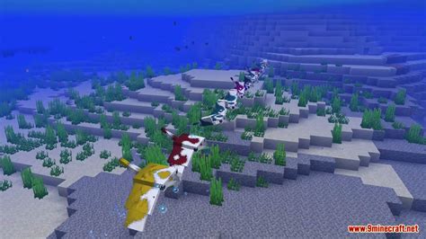 Manta Rays Data Pack (1.19.2, 1.18.2) - Colored Manta Rays In Minecraft! - Mc-Mod.Net