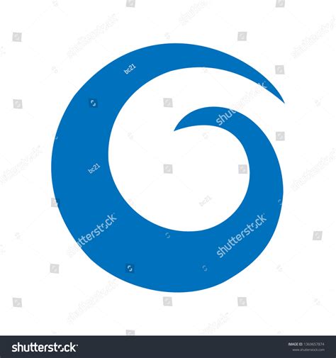 Ocean Wave Vector Logo Icon: เวกเตอร์สต็อก (ปลอดค่าลิขสิทธิ์ ...