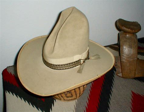 One of my antique Stetson cowboy hats, circa 1920's~30's. | Cowboy hat ...