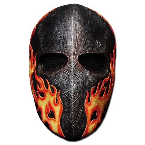 Protective Face Mask Flames Elliot Salem | Protective Face Mask Flames ...