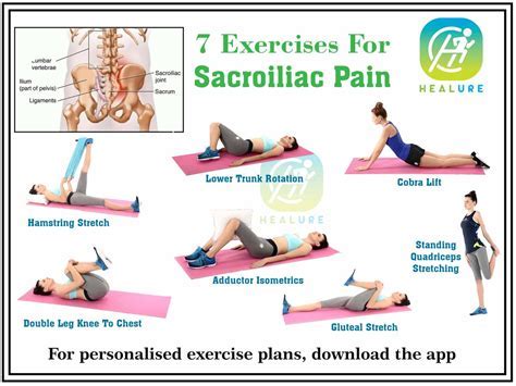 Sacroiliac Joint Exercises For Pain Relief Si Joint 5755 | Cloud HD Wallpapers