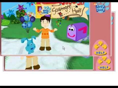 Blue's Clues - Joe's 3D Scavenger Hunt (2002 Nick Jr. Shockwave ...