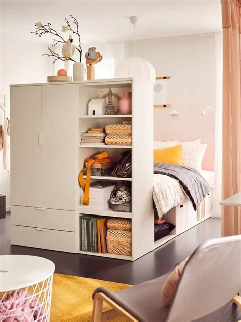 35 Small Bedroom Ideas – Make Every Inch Count - Living in a shoebox