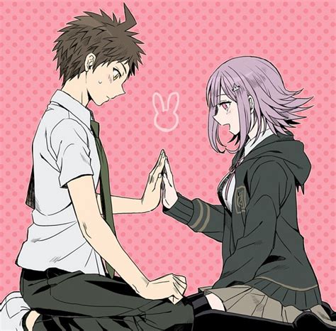 Chiaki Nanami and Hajime Hinata | Super Danganronpa 2 - kittyluv57 Fan Art (38249101) - Fanpop