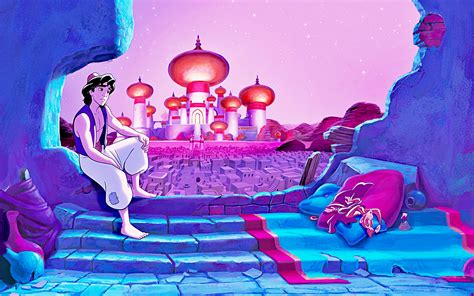 Cartoon Aladdin Walt Disney Aladdin Sultan's Palace Hd Wallpaper 2560x1600 : Wallpapers13.com