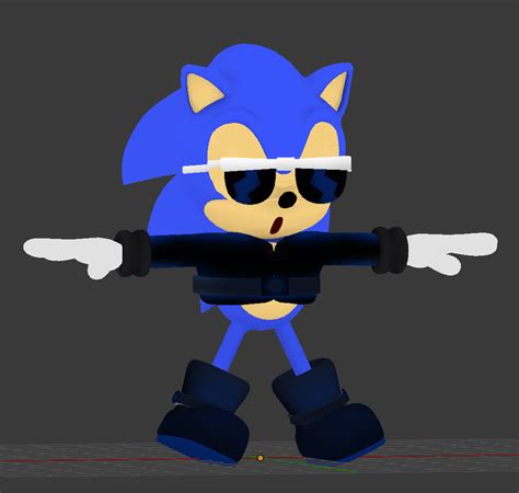 Anti-Sonic model by Nibroc-Rock on DeviantArt