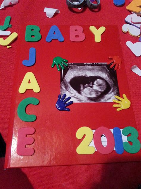 My son's sign in book I made for the baby shower :P Sons, Baby Shower, Made, Event, Creative ...