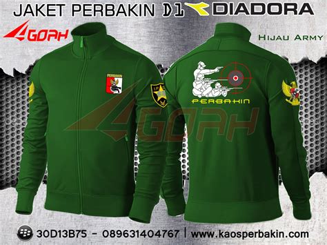 Jual Jaket Perbakin: Jual Jaket Perbakin Hijau Army