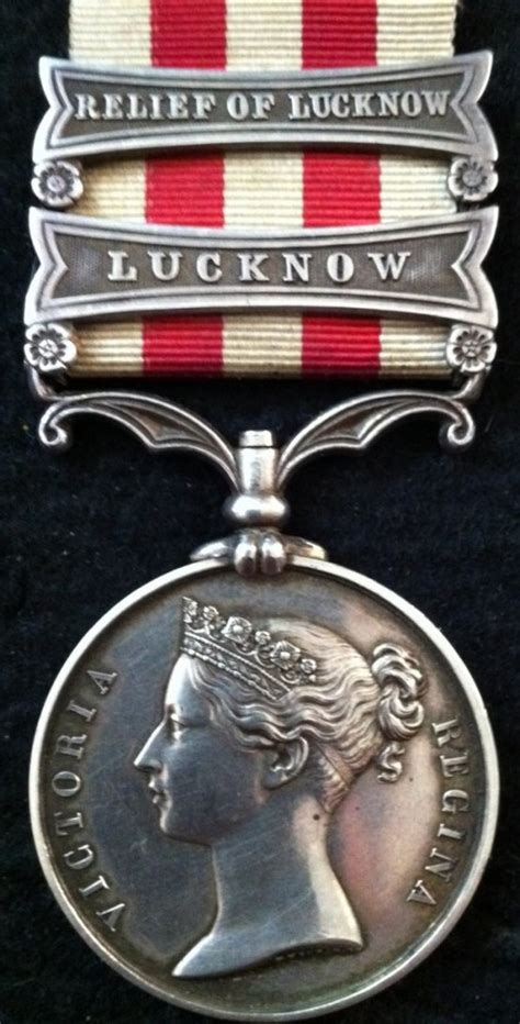 A Outstanding Indian Mutiny Medal 1857-58 (Lucknow, Relief of Lucknow ...