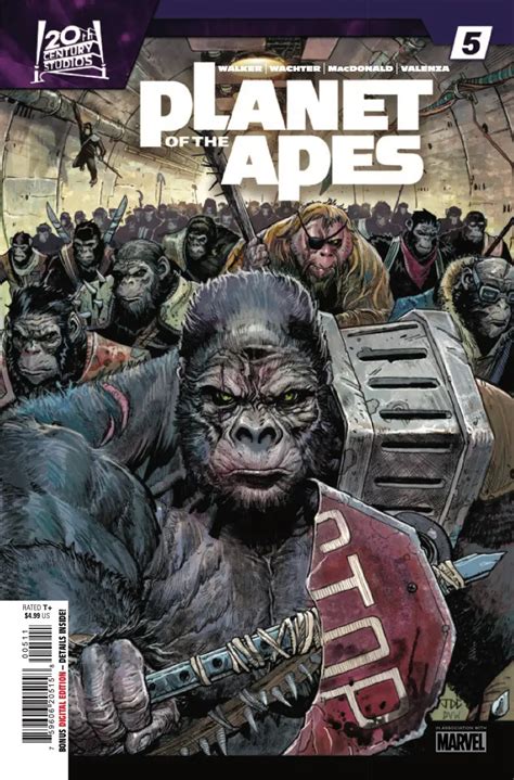 Marvel Preview: Planet of the Apes #5 • AIPT