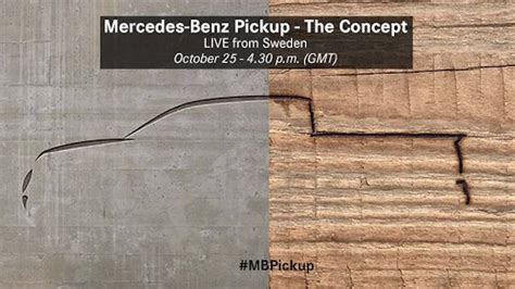 Mercedes Pickup concept Oct 25 unveil confirmed [Video]