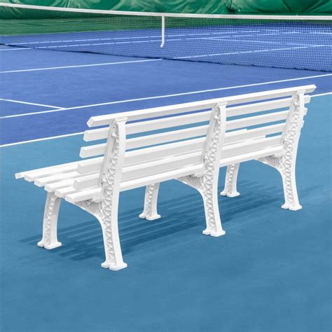 Plastic Courtside Benches | Tennis Court Seating | Tennis Court Benches ...