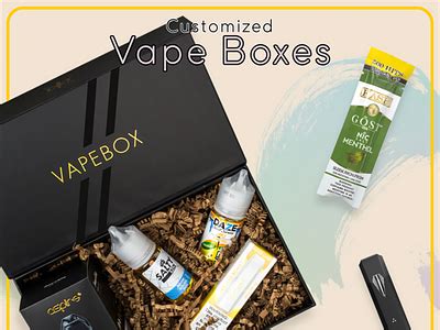 Custom Vape Accessories Boxes by Kevin Smith on Dribbble