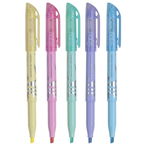 Pilot FriXion Light Erasable Highlighters, 5-Colors - Walmart.com in 2021 | Erasable ...