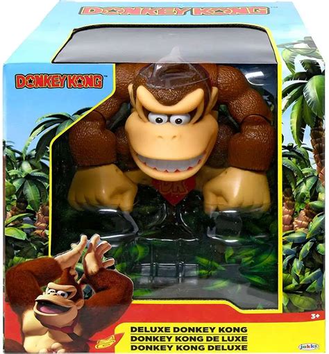 World of Nintendo Donkey Kong 6 Deluxe Action Figure Jakks Pacific - ToyWiz