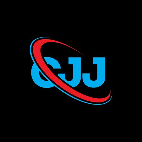 logotipo de cjj. carta cjj. diseño del logotipo de la letra cjj ...