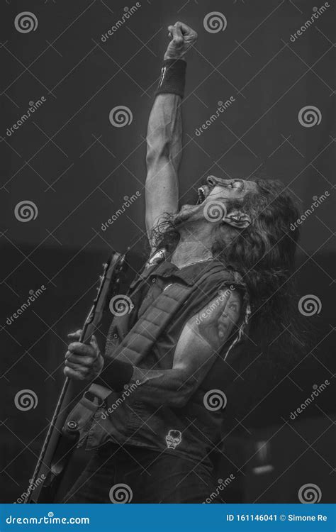 Anthrax, Frank Bello Live Concert 2016 Editorial Photo - Image of heavy, early: 161146041