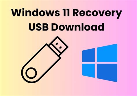 Windows 11 Recovery USB Download | 2 Ways🥇