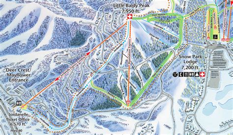 Utah Ski Maps | Deer Valley Ski Resort Trail Map