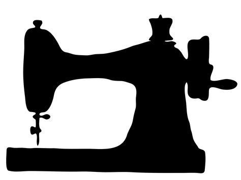 Vintage Sewing Machine Clipart Free Stock Photo - Public Domain Pictures