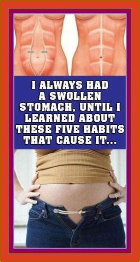 I ALWAYS HAD A SWOLLEN STOMACH, UNTIL I LEARNED ABOUT THESE FIVE HABITS THAT CAUSE IT… - Bruce ...