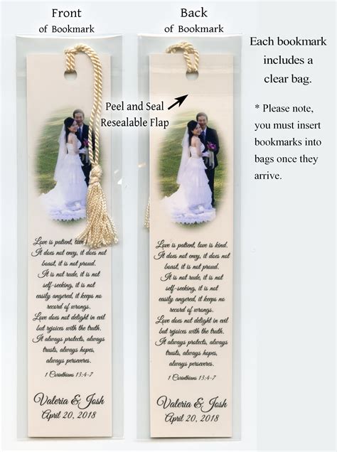 Personalized Memorial Bookmarks Funeral Favors Custom - Etsy