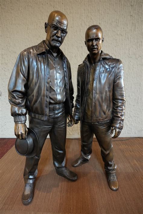 Statues of Walter White and Jesse Pinkman Unveiled in Albuquerque