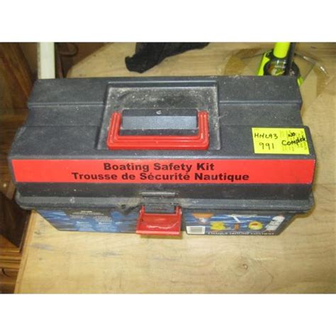 BOATING SAFETY KIT, NOT COMPLETE