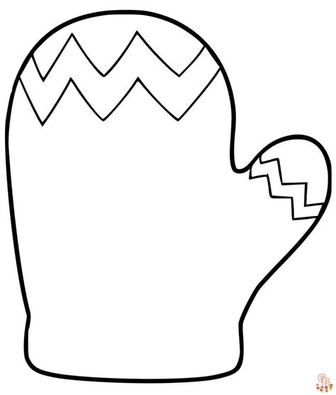 Mittens Coloring Page