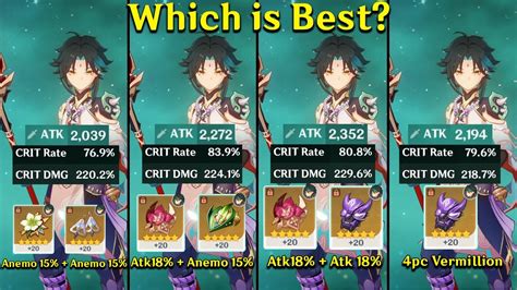 Xiao Artifact Comparison 2023! Which is Best? Xiao Rerun Build Preparation - Genshin Impact 3.3 ...