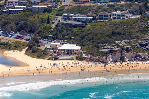 Aerial Stock Image - Curl Curl Beach