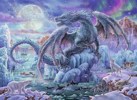 Mystical Dragons, 500 Pieces, Ravensburger | Puzzle Warehouse