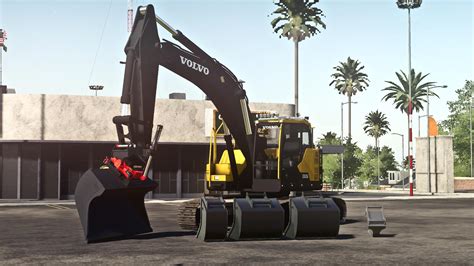 Volvo ec235el v1.0 FS19 Mod | FS25 Mods / FS22 Mods