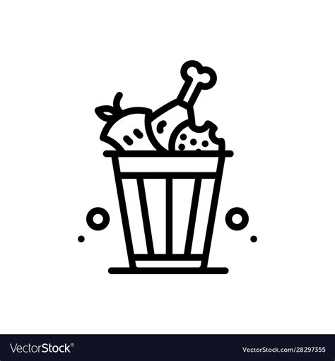 Food waste Royalty Free Vector Image - VectorStock