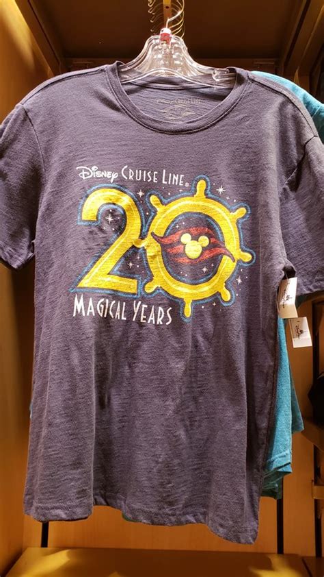 Disney Cruise Line 20th Anniversary Merchandise