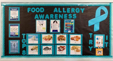 FOOD ALLERGY AWARENESS POSTER BOARD - ALLERGIC PRINCESS