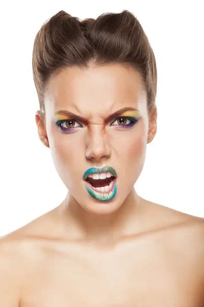 Angry woman face Stock Photos, Royalty Free Angry woman face Images ...