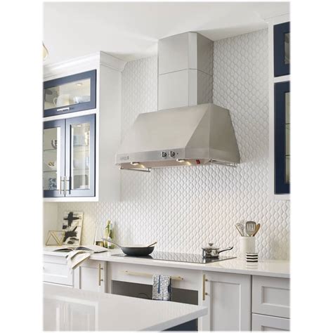 Best Buy: Monogram 36" Range Hood Stainless Steel ZV36TSFSS