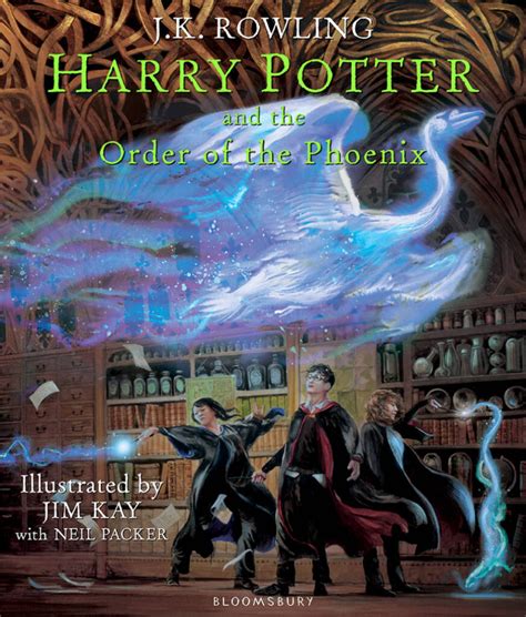 First look at the new Illustrated Edition of Harry Potter and the Order of the Phoenix (Cover ...