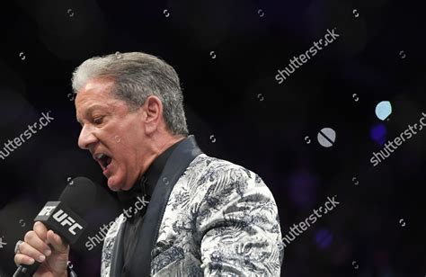 Bruce Buffer Usa Announcing During Ufc Editorial Stock Photo - Stock Image | Shutterstock