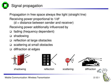 PPT - Mobile Communications Chapter 2: Wireless Transmission PowerPoint ...