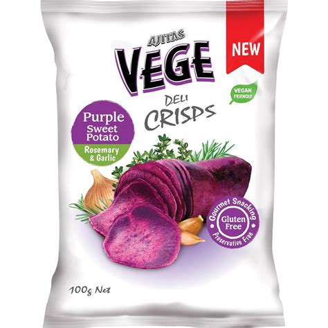 Vege Chips Deli Crisps Purple Sweet Potato