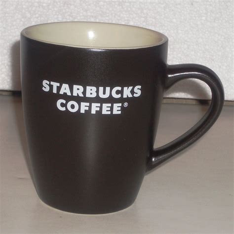 Starbucks Coffee Mug 12 oz Classic Mocha Brown